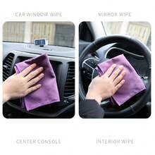 6入組多色魚鱗紋理清潔布,適用於玻璃杯、廚房、洗碗、家居清潔 - 彩色 - 查看 3