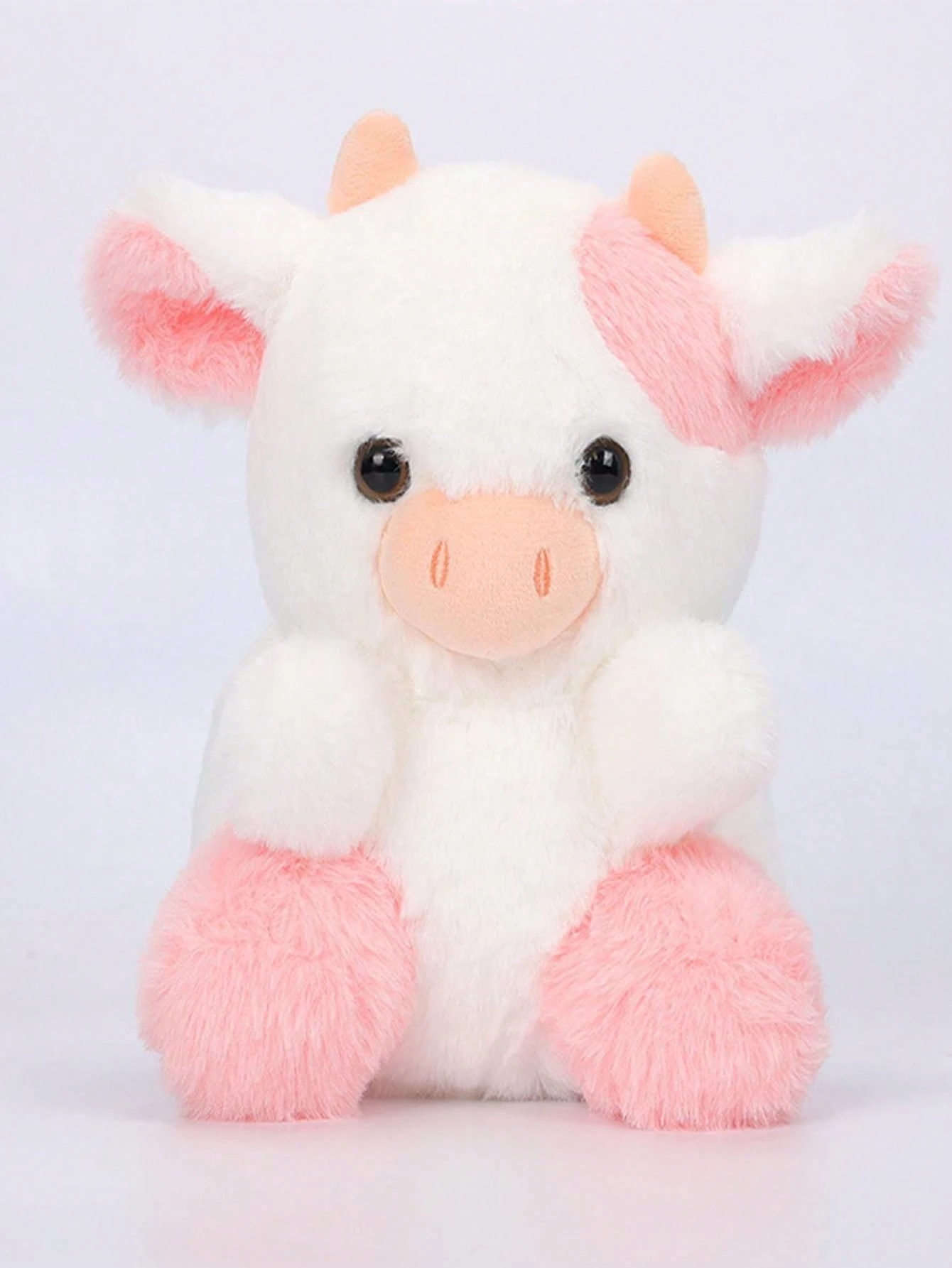 Muñeca de peluche de vaca con fresas de 20cm, lindo juguete de peluche ...