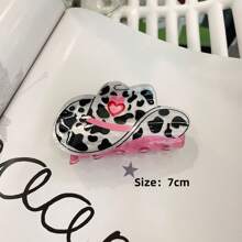 1pc Cute Animal Shaped Hair Clip (Cat Paw, Dog Paw Cartoon Back Of The Head Style) - Cat Claw Scratcher - View 5