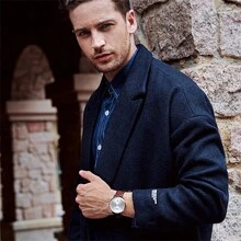 M.B.K 原創時尚簡約男士機械手錶 - 金色 - 查看 5