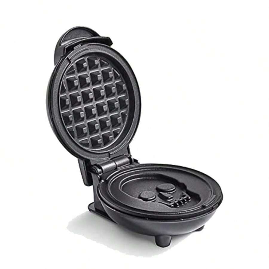 Dash TM Skull Mini waffleera en brillo - Negro - Ver 1