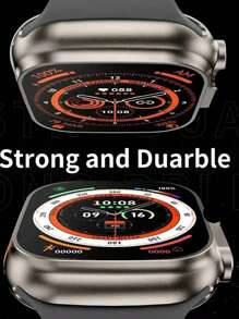 Smartwatch Y10 ultra Bluetooth llamada deportes ritmo cardíaco carga inalámbrica reloj inteligente impermeable - Naranja - Ver 2