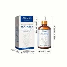 Aceite Esencial De Árbol De Té De 100 Ml, Hidratación Profunda Para El Cuerpo Y Cara, Suaviza El Cabello, Aceite Esencial Con Efectos Multiples. - transparente - Ver 6