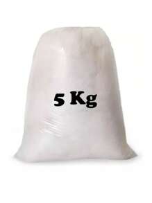 Relleno Delcron Siliconizado Suave Esponjoso X 5kg - Blanco - Ver 1