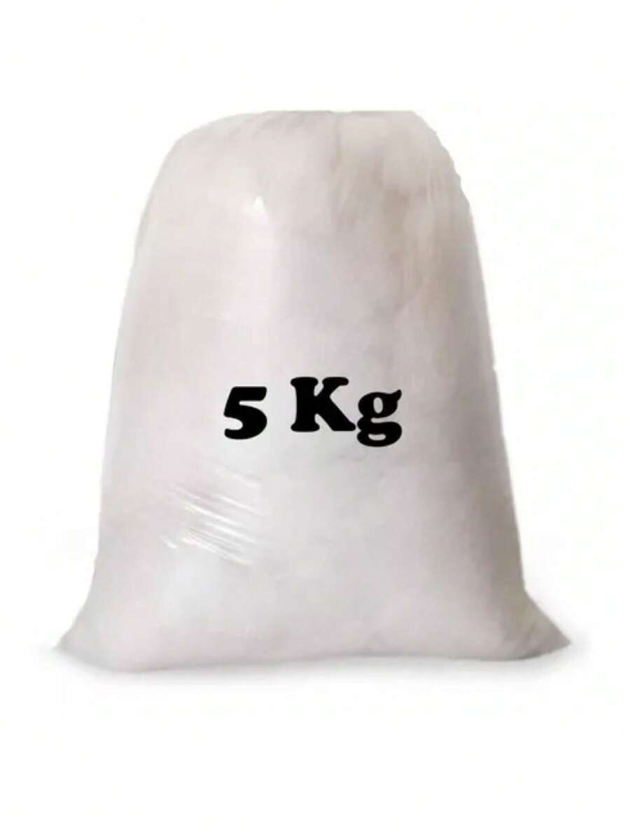 Relleno Delcron Siliconizado Suave Esponjoso X 5kg - Blanco - Ver 1