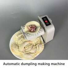 Máquina Eléctrica Para Hacer Empanadas, Mini Máquina Automática Inalámbrica Para Hacer Empanadas, Maquina Casera Para Hacer Empanadas Diy - Blanco - Ver 3
