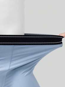 男士新款分体式莫代尔平角内裤 - 藍色 - 查看 6