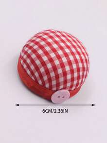 1入組針頭收納盒,附有針墊和手腕帶,適用於十字繡和刺繡 - 彩色 - 查看 2