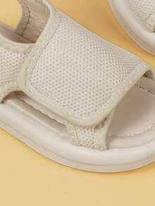 新款女童涼鞋,幼童/兒童韓版夏季防滑軟底鞋,男/女童沙灘鞋,嬰兒/幼童夏季涼鞋和軟底防滑初學走路者 - 米色 - 查看 1