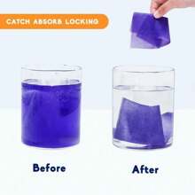 150/100/30pcs Washing Machine Laundry Color Absorber Sheet Anti-Cross Color Non-Woven Fabric Laundry Cleaning Products Proof Color - White - View 5