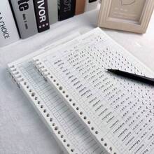 1本黑色英文單詞記憶本,適合在辦公室和學校日常使用 - 黑色 - 查看 6