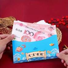 4pcs Chinese Style Creative Red Envelopes For Spring Festival - Multicolor - View 6