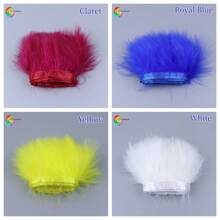 接縫膠帶絲帶/火雞羽邊絲帶7-10cm/現貨/節日熱門商品 - 多色1 - 查看 4