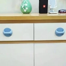 2入組自粘抽屜手柄,無需鑽孔的門把手,窗把手,衣櫃手柄,適用於玻璃推拉門,木門 - 彩色 - 查看 5