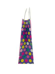12 bolsas de papel para regalo - Rosa - Ver 3