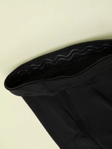 1個黑色伸出籃球臂套,具有防撞、防曬、蜂巢式肘墊,適用於戶外活動、騎自行車、跑步 - 黑色 - 查看 4