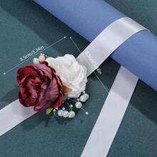 1pc Nordic Style Window Curtain Tieback Luxury Curtain Decoration Strap With Creative Binding Design - Multicolor - View 2