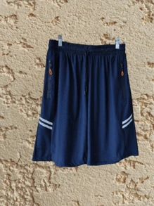 Men Shorts - 藍色 - 查看 5