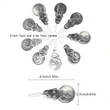 50pcs Aluminum Threading Needle, Perfect For Thread Guide And Sewing Crafts - Silver - View 4