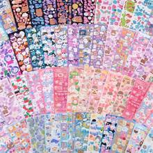 Sticker Mega Pack, Children Sticker Decals For Journaling, Diy Crafts And Decoration, Variety Of Cute Designs, Random Stickers,Halloween,Journaling Stickers,Stickers Random,Kids Crafts Kids,100 Pcs,Puffy Stickers,Stickers,Sticker Pack,Arts And Crafts Kids - Multicolor - View 5