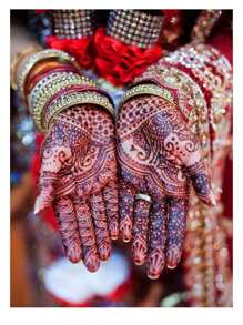 1pc Cone Shaped Body Art Henna Tattoo Paste - Pink - View 2