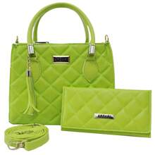 Women Shoulder Bags - Màu xanh chanh - Xem 1