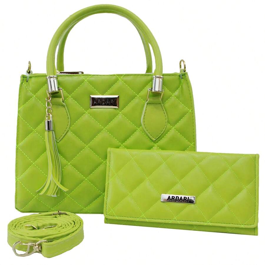 Women Shoulder Bags - Màu xanh chanh - Xem 1