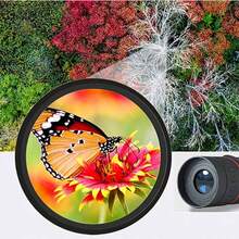 2000x25便攜式單筒望遠鏡,高清影像,適用於戶外露營、狩獵、旅遊、音樂會、釣魚 - 黑色 - 查看 6