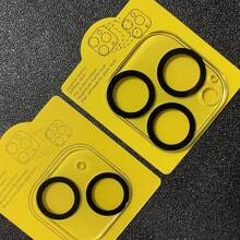 4pcs Camera Lens Protector Compatible With IPhone 15 Pro Max Protective Glass IPhone 14 Pro 11 12 13 14 Plus 13 Mini Lens Screen Protectors - 4 pieces - View 3