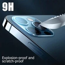 4pcs Camera Lens Protector Compatible With IPhone 15 Pro Max Protective Glass IPhone 14 Pro 11 12 13 14 Plus 13 Mini Lens Screen Protectors - 4 pieces - View 6