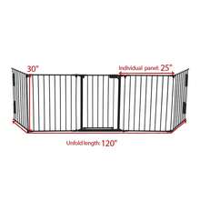 Fireplace Surround -  5-Pack - Black - View 2