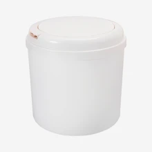 Bathroom Trash Bin - 白色 - 查看 3
