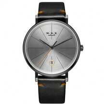 M.B.K 原創時尚簡約男士機械手錶 - 金色 - 查看 1