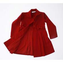 Abrigo para Niña Rojo 3733 Talla 1 a 9 Años - Rojo - Ver 7