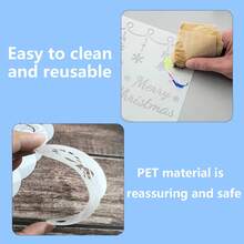 12入組白色曼陀羅藝術繪圖模板,適用於兒童繪畫、牆面和相冊裝飾、手繪diy、剪貼簿、塗鴉、印刷水彩/石頭/刮痕紙等。pet材料可清洗和重複使用。裝飾牆壁、紙張、紡織品和家具。初學者藝術創意繪製盒 - B60 - 查看 8