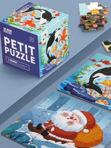 Puzzle Toys For Kids, Animals & Transportation Theme, Educational Birthday Gift, Both Boys & Girls - Firefighter 36PCS - View 4