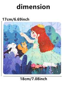 Puzzle Toys For Kids, Animals & Transportation Theme, Educational Birthday Gift, Both Boys & Girls - Firefighter 36PCS - View 3