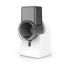 廚房電動蔬菜切割機多功能滾筒刨絲器擦洗機刨切片機自動料理機 - 白色 - 查看 8