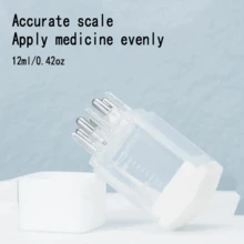 1只頭皮應用梳：使用精油護髮治療促進頭髮健康生長！迷你便攜式生髮精華液液體分配器梳,醫用頭皮應用梳 - 粉色 - 查看 7