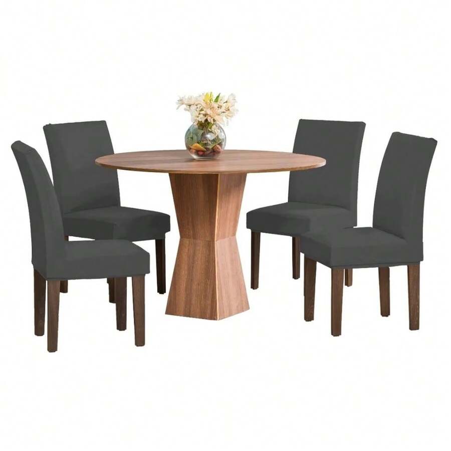 Chair Covers - Dark Grey - View 1