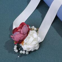 1pc Nordic Style Window Curtain Tieback Luxury Curtain Decoration Strap With Creative Binding Design - Multicolor - View 4