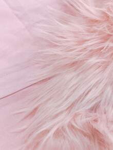 1pc- Soft And Cozy Pink Heart Pillowcase For Living Room, Sofa, And Bedroom - Perfect For Adding A Touch Of Romance And Comfort To Your Home Decor - Pink - View 3