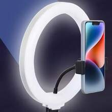 1 Pack 43.31 Acinch Con Luz De Relleno En Vivo Rgb De Doble Cara De 10 Pulgadas - Soporte RGB de 10 pulgadas + 1,1 m - Ver 4