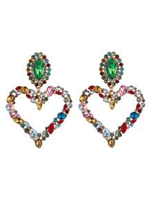 Dangle Earrings - Multicolor - View 3