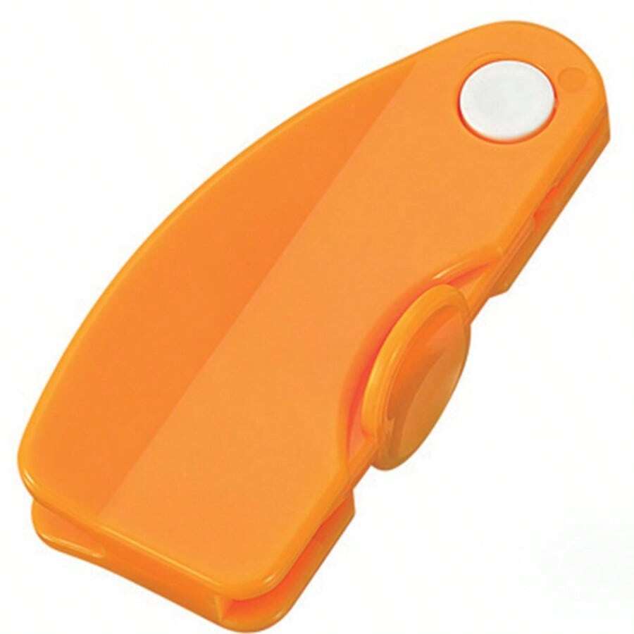 Orange Peeler Tool Citrus Peel Remover Knife Folding Fruit Skin Peeler - Orange - View 1