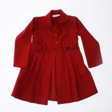 Abrigo para Niña Rojo 3733 Talla 1 a 9 Años - Rojo - Ver 6