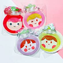 4入組可愛卡通蕃茄女孩印花加水暖水袋,可掛於脖子上,便攜,多功能手套暖器,適用於冬天 - 彩色 - 查看 11