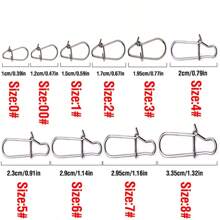 Connecteur De Pêche 100 pièces Clips De Broche Haute Résistance, Broche De Verrouillage De Crochet De Leurre