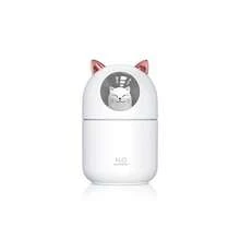 Cute Cat H2O Room Mist Spray - Portable Aromatherapy Essential Oil Diffuser And Humidifier For Car Air - 300ml - White - View 5