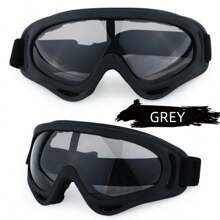 1pc X400 Goggles Ski Goggles Riding Glasses,Outdoor Sand Mirror Motorcycle Sports Glasses,Tactical Protective Dustproof Glasses,Suitable For A Wide Range Of Applications - Multicolor - View 8